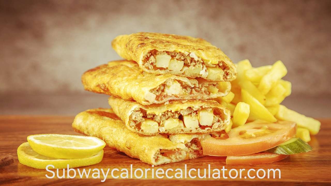 Calories in Wraps at Subway