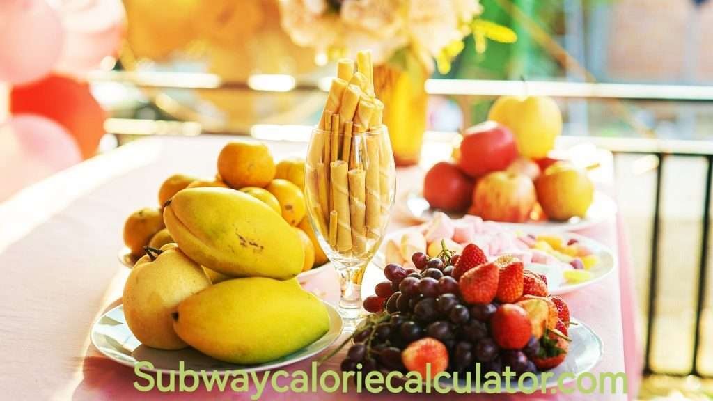 Subway calorie calculator