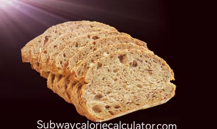Subway Nutrition Facts Weight Watchers
