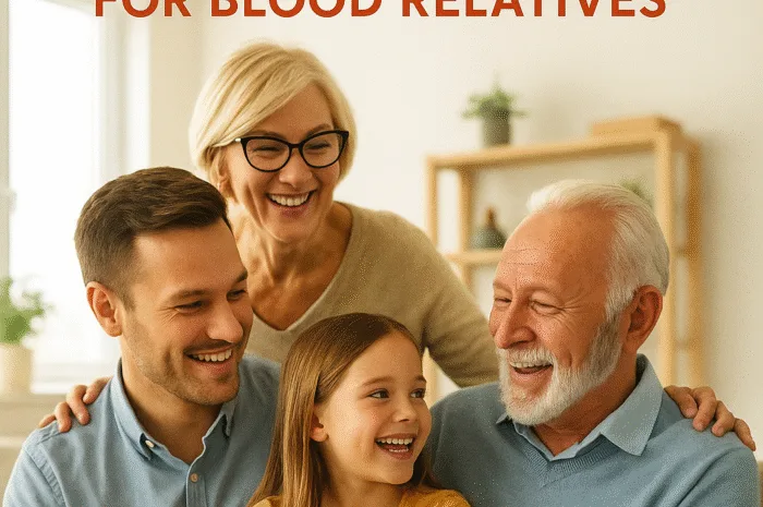 Health Insurance for Blood Relatives