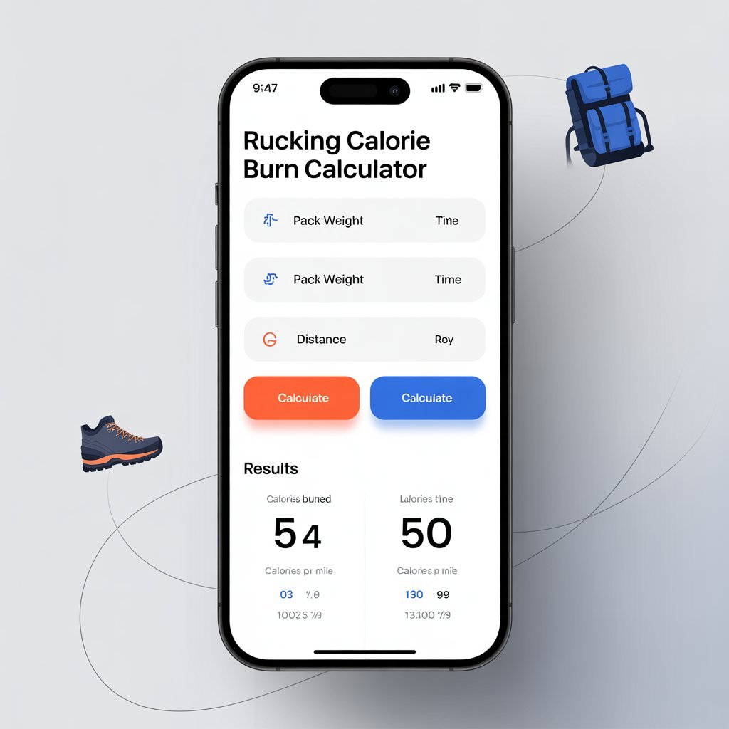 Rucking Calorie Burn Calculator Calculate Your Burned Calories Fast