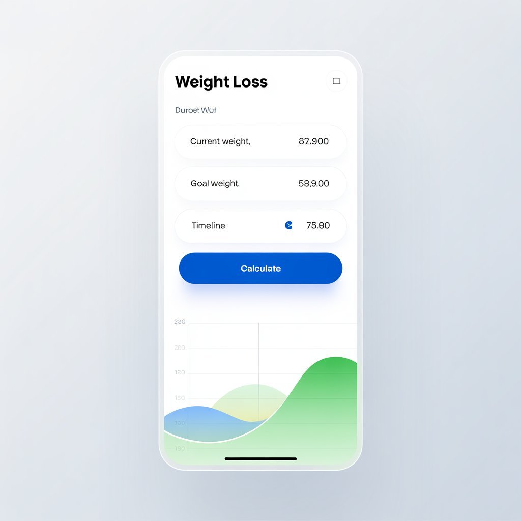 Weight Loss Calculator: Estimate Your Daily Calories and Fat Loss Timeline
