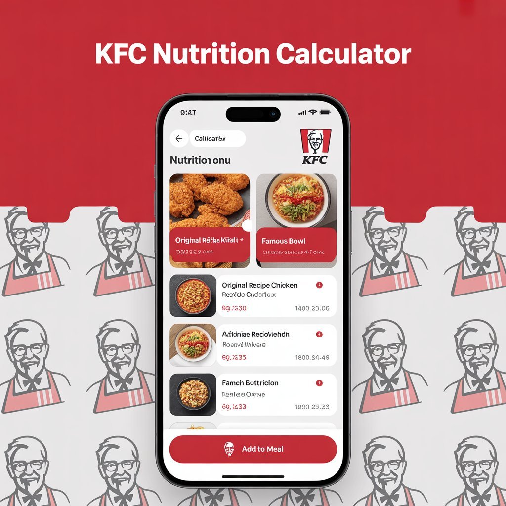 KFC Nutrition Calculator