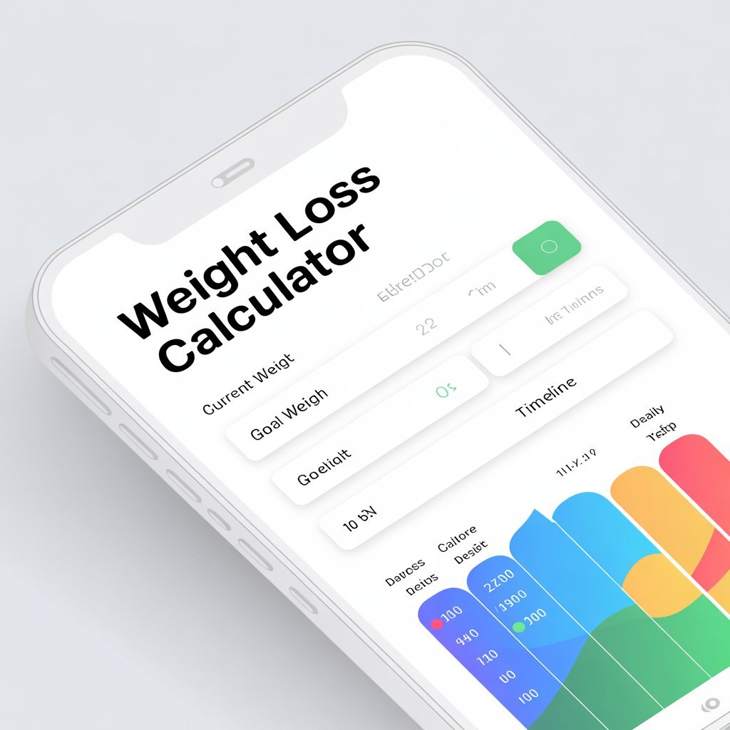 Weight Loss Calculator: Estimate Your Daily Calories and Fat Loss Timeline