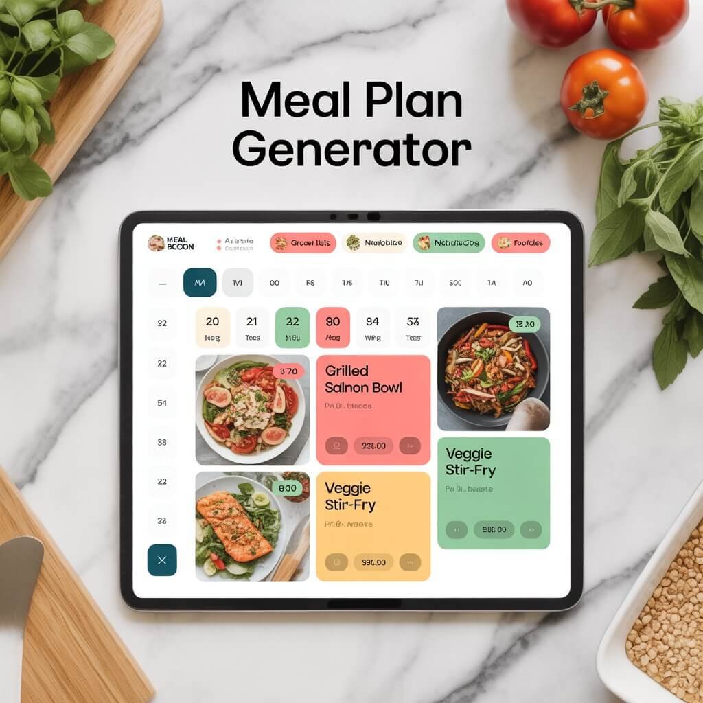 Meal Plan Generator – Free Personalized Diet & Macro Meal Planner