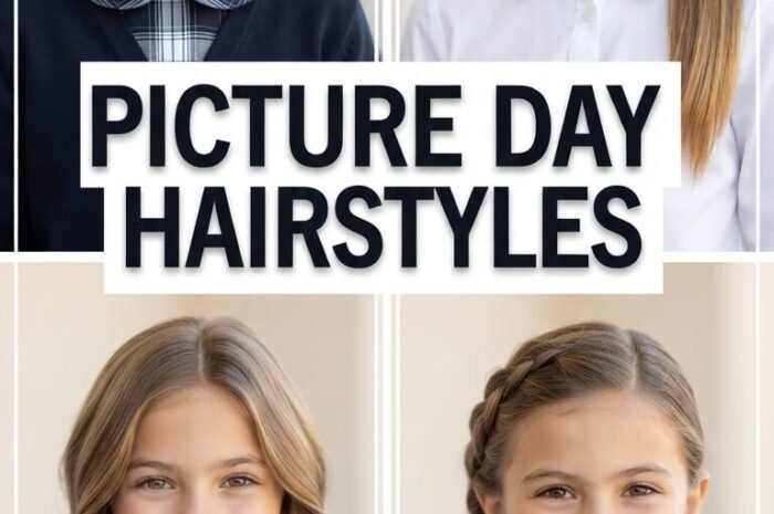 35+ Picture Day Hairstyles: Easy, Straight Hair & Long Hair Ideas